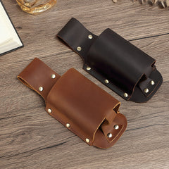 Leather Water Bottle Belt Holder Pouch Leather Drink Bottle Belt Holder Leather Belt Water Bottle Holder - iwalletsmen