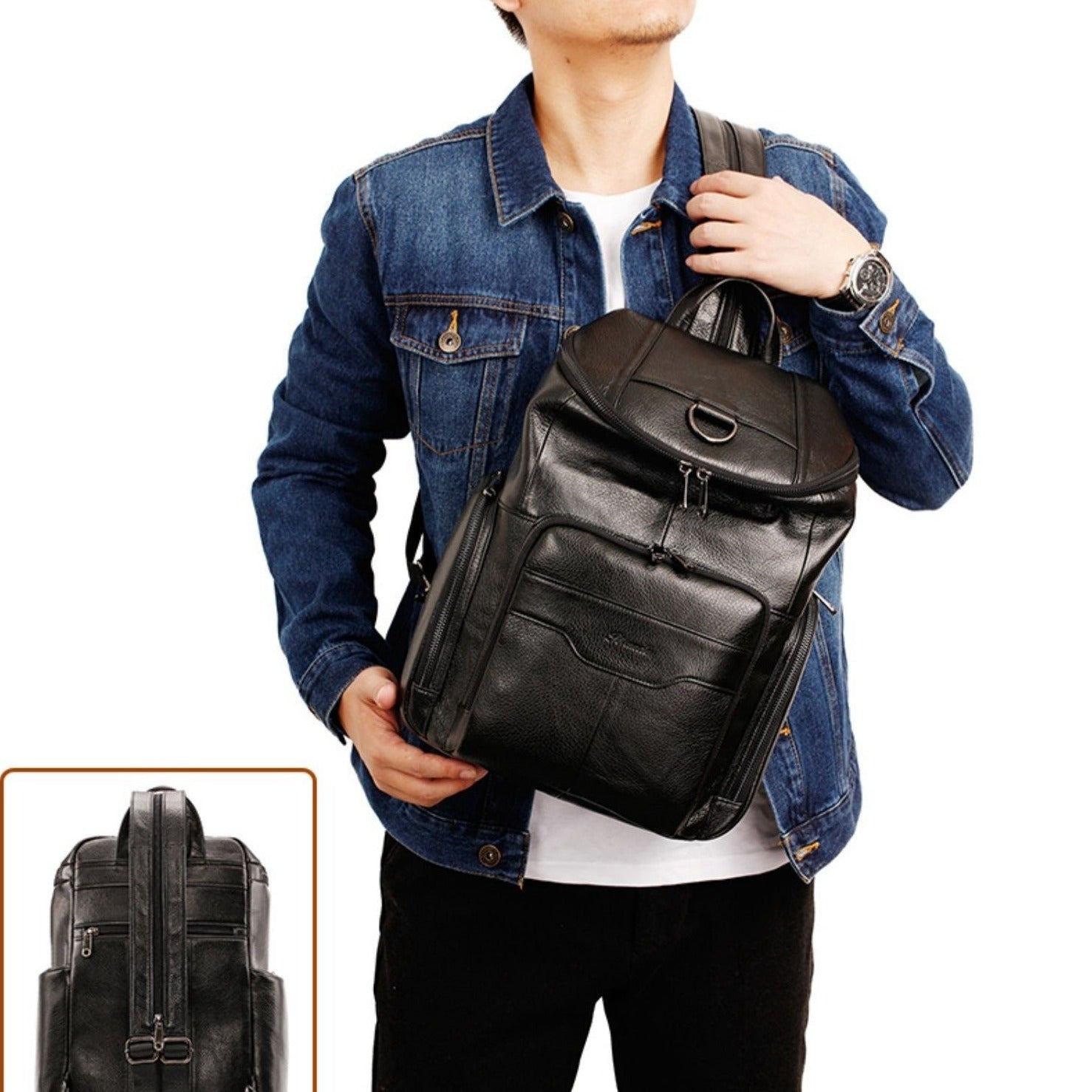 Convertible Sling Backpack For Big Men