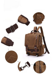 Canvas Large Sling Bag for Big Guys