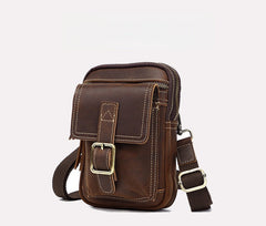 Small Leather Pouch for Belt Leather Belt Loop Pouch - iwalletsmen