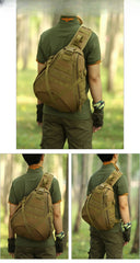 tactical sling backpack Military Large Sling Bag For Big Men