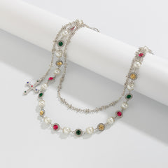 Pearl Wallet Chain for Women Gold Wallet Chain Womens Wallet Chain - iChainWallets