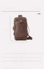 Leather Sling Bags For Mens