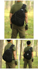 tactical crossbody bag Military Large Sling Bag For Big Men