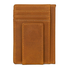 Card Holder wallet with Money Clip - iwalletsmen