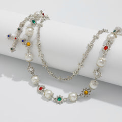 Pearl Wallet Chain for Women Gold Wallet Chain 