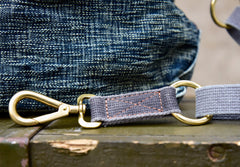 Blue Jean Vertical Tote Bag Denim Tote Handbag Denim Tote Bag Blue Denim Tote Shoulder Bag - Feltify
