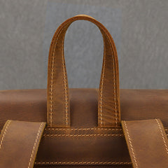 Crazy Horse Leather Backpack 