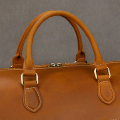 Large Leather Weekender Bag for Men Vintage Leather Weekend Bag for Men - iwalletsmen