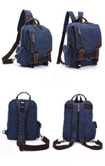 Canvas Large Sling Bag for Big Guys