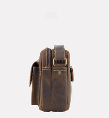 Men's Small Leather Crossbody Bag 