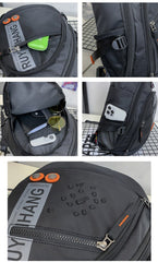 Leather Sling Backpack - Handle Detail