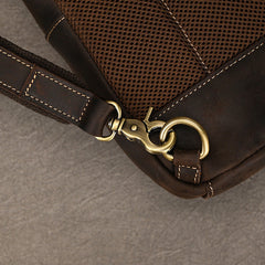 Leather Chest Bag for Men 