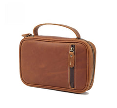 Leather Mini Briefcase ipad Mini Briefcase for Men Mini Briefcase Bag Leather - iwalletsmen