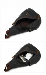 Sling Bag for Big Man - Main Compartment