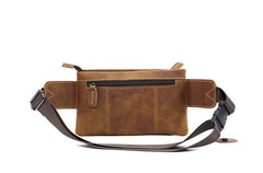 Small Leather Waist Bag Mens - iwalletsmen