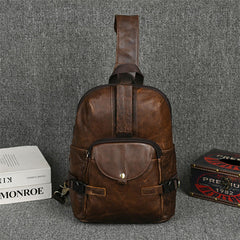 Sling Bag for Big Man - Stitching Detail