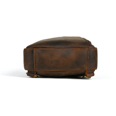 Vintage Leather Sling Backpack for Men - iwalletsmen