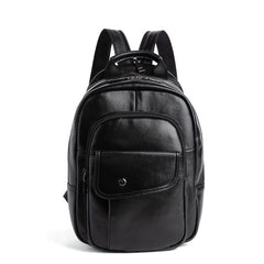 Leather Large Sling Backpack - Adjustable Strap