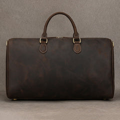 Leather Weekender Bag for Men Vintage Leather Weekend Bag for Men - iwalletsmen