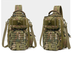 Large Sling Bag for Big Guys - Stitching Detail