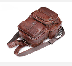 Sling Bag for Big Man - Stitching Detail