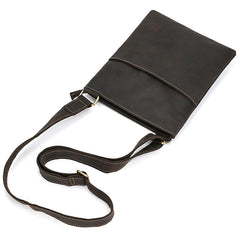 Men's Vertical Messenger Bag Leather Cross body Bags for Men Leather Cross Body Bag - iwalletsmen