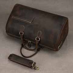 Large Leather Weekender Bag for Men Vintage Leather Weekend Bag for Men - iwalletsmen