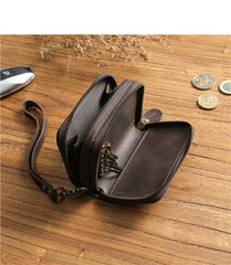 key wallets​ Leather Wallet With Key Holder Cool Key Wallets Car Key Fob Wallet Leather Wallet and Key Holder