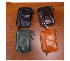 Leather Key Ring Wallet Mens Leather Key Wallet for Men - iwalletsmen