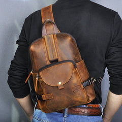 Sling Bag for Big Man - Front View