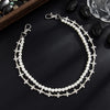 Cross Wallet Chain Pearl Wallet Chain Women Wallet Chain Double Wallet Chain - iChainWallets