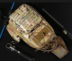 Oxford Fabric Sling Backpack - Top View