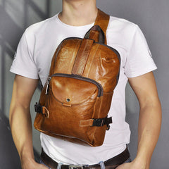 Sling Bag for Big Man - Compartment View