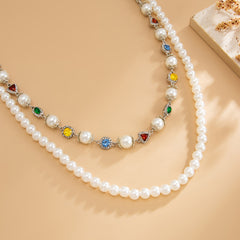 Womens Double Wallet Chain Gold Beaded Wallet Chain for Women - iChainWallets