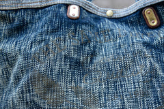 Blue Denim Tote Handbag Washed Denim Tote Bag Stone Washed Denim Tote Shoulder Bag - Feltify