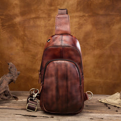 Best Cross Body Sling Bag Mens Leather Sling Bags Leather Sling Backpack Crossbody Sling Backpack