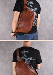 large sling bag men,