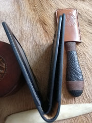 Mens Wallet with ID Window Rooster Wallet