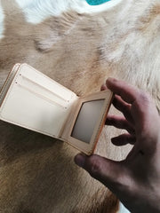 id card holder wallet? leather card case id wallet?Tooled Leather Wallet?id holder wallet?id card wallet