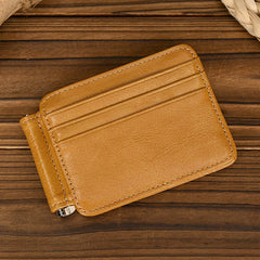 Bifold Leather Wallet with Money Clip Mens Bifold Wallets with Money Clip - iwalletsmen