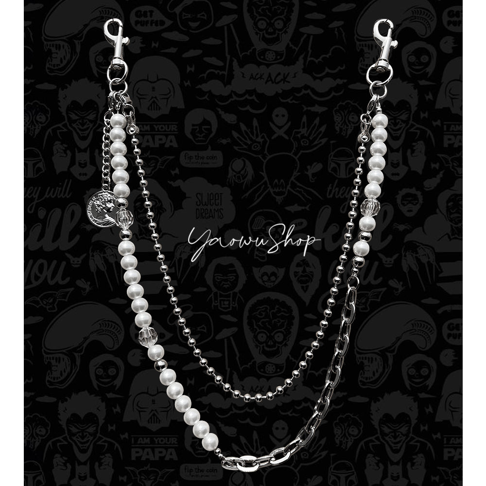 Pearl Wallet Chain 