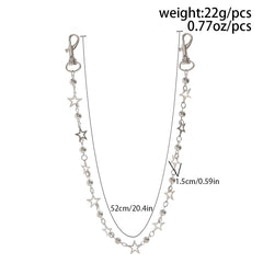  Stars Beaded Wallet Chain - iChainWallets