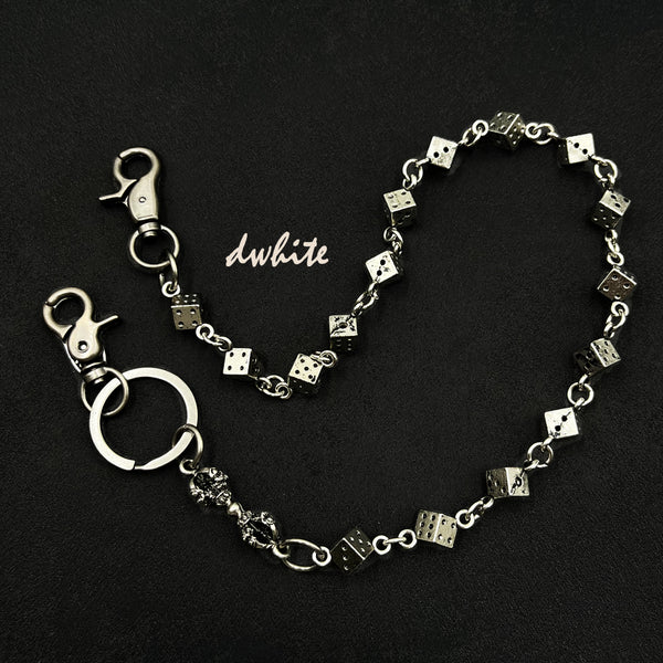 Dice Wallet Chains Long Wallet Dice Chain - iChainWallets