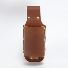 Leather Water Bottle Belt Holder Pouch Leather Drink Bottle Belt Holder Leather Belt Water Bottle Holder - iwalletsmen