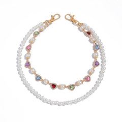 Double Beaded Wallet Chain Womens Wallet Chain - iChainWallets