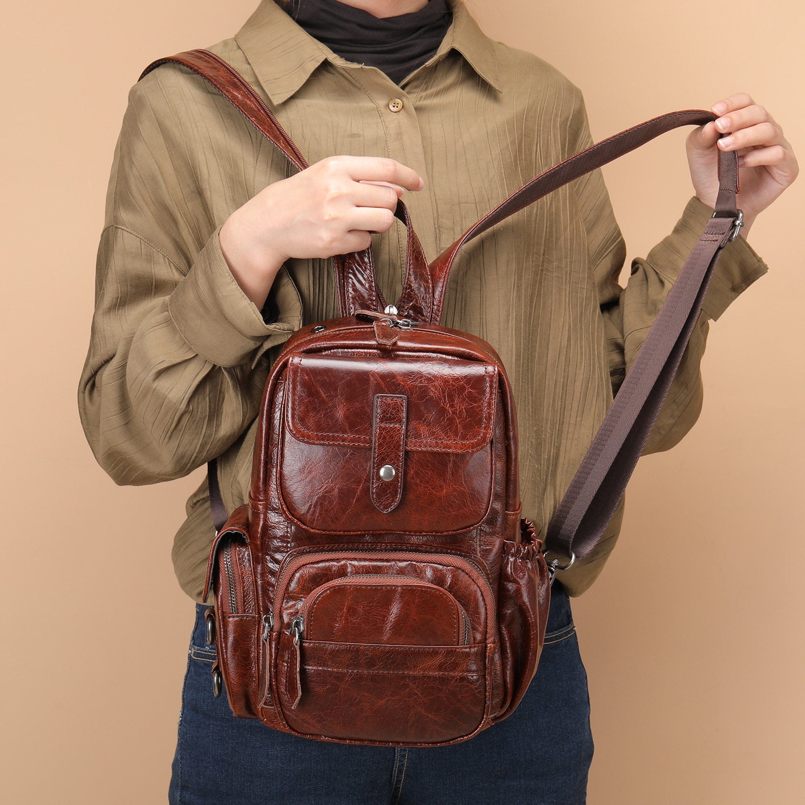 Sling Bag for Big Man - Front View