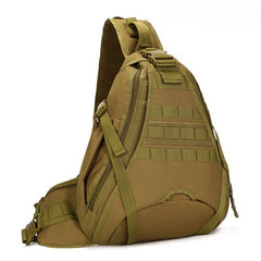 Green Military Large Sling Bag For Big Men