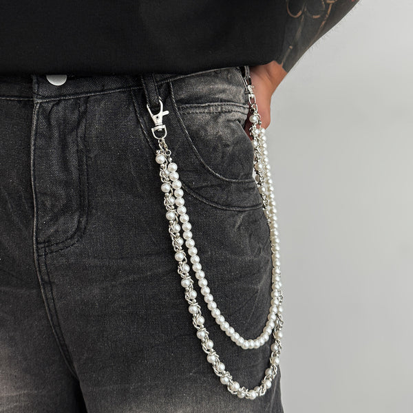 Pearl Wallet Chain 