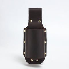 Leather Water Bottle Belt Holder Pouch Leather Drink Bottle Belt Holder Leather Belt Water Bottle Holder - iwalletsmen
